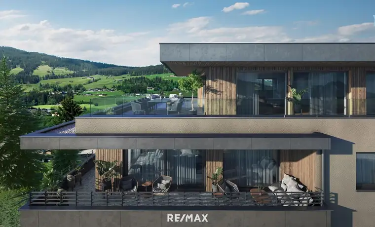 Luxus-Apartment in sonniger Ruhelage mit Bergblick - Erstbezug