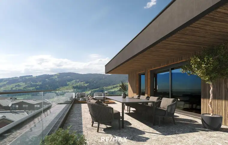 Exklusives Penthouse in sonniger Ruhelage mit Bergblick - Erstbezug