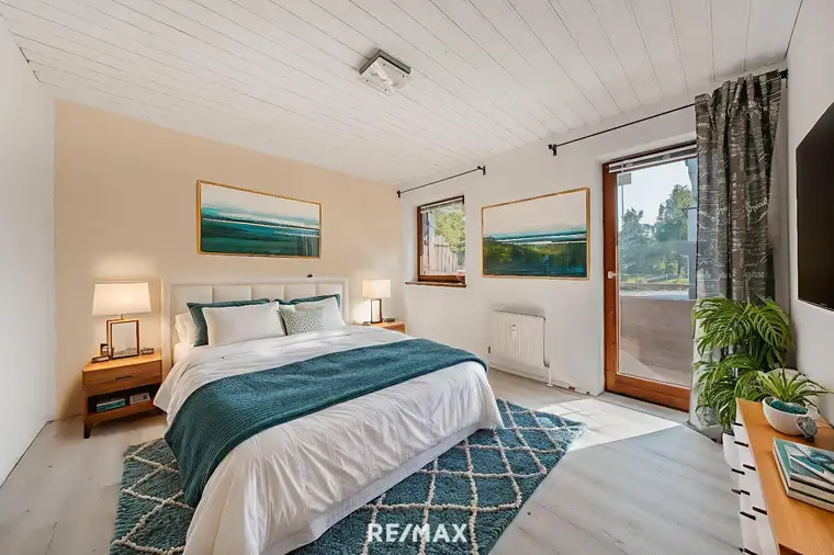 Ferienwohnung mit separatem Schlafzimmer