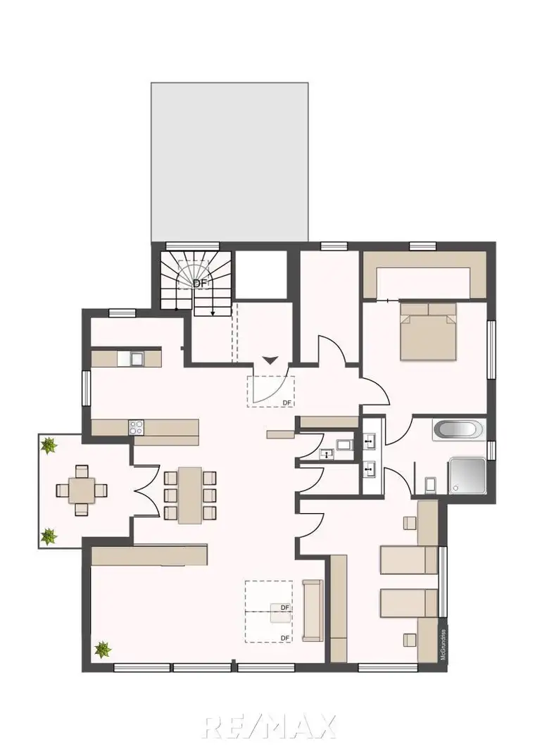 Zuhause mit Weitblick – Stilvolles Penthouse im Zentrum von Kössen