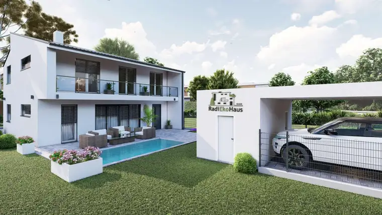 Rohbau in Fels am Wagram, Pool und Carport möglich