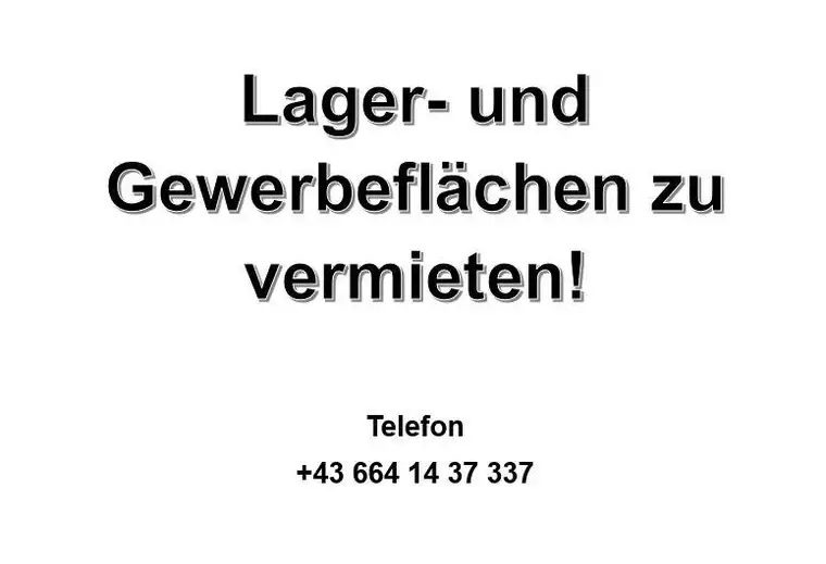 Miete: Lager- und Gewerbeflächen mit verschiedenen Nutzungsmöglichkeiten, Lager, Studio, Galerie usw