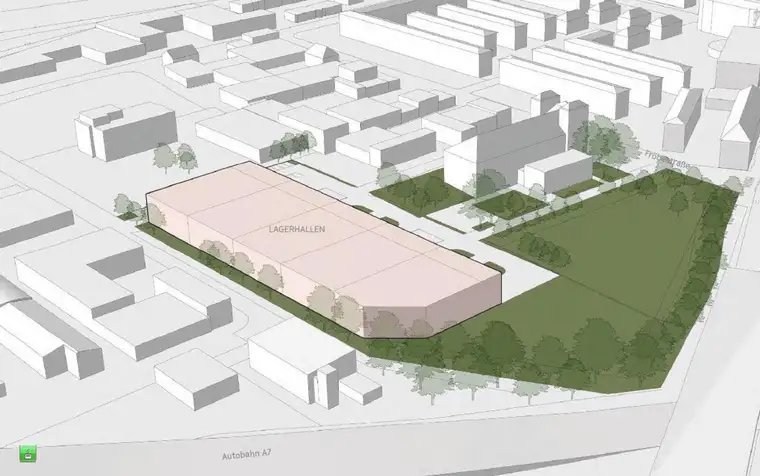 +++ LAGER - PRODUKTION - BÜRO +++ Entwicklungsprojekt Linz Zentrum