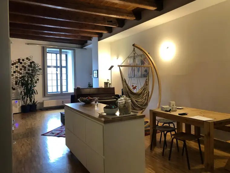 Wohnen in der „Alten Stadtmühle“ Aussergewöhnliche 2-Zimmer Architektenloftwohnung im beliebten „Lendviertel“ zu vermieten! 