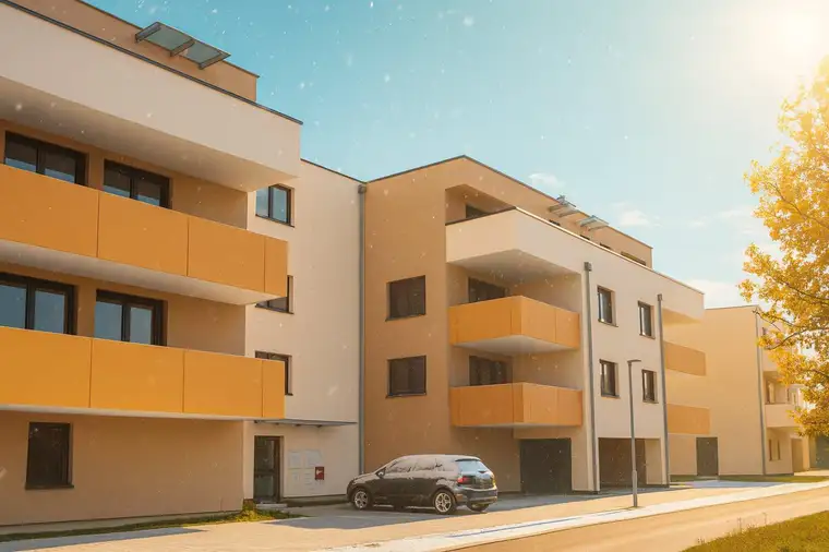  Unbefristete Genossenschaftswohnung – 62,39 m² – Badener Straße 3/8, Wiener Neustadt