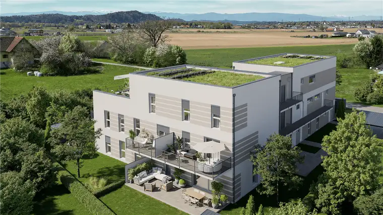 Westlich ausgerichtete Eck-Gartenwohnung mit XXL Terrasse für die, die das Besondere lieben!