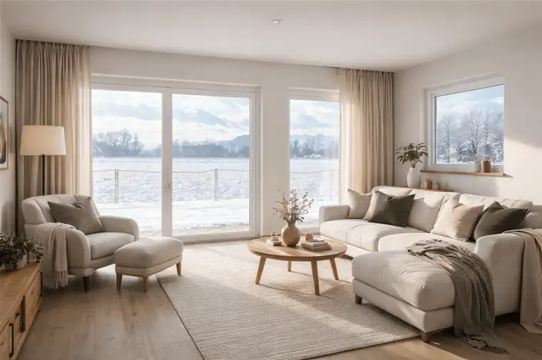 Fertigstellung 03/2026! Große Balkonwohnung mit herrlicher Aussicht!