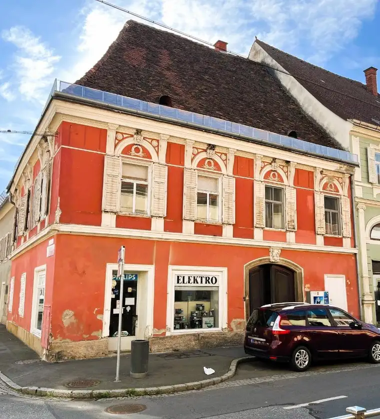 Rendite trifft Romantik – Zinshaus mit Charme und Zukunft Investieren Sie in ein saniertes Altstadthaus mit Flair, Substanz und Perspektive.