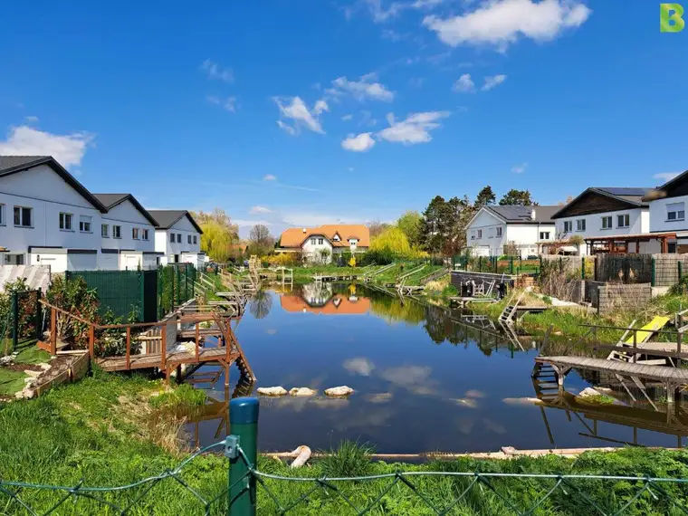 Prellenkirchen/Bruck a.d.Leitha: Wohnen direkt am Wasser- so schön, so perfekt, so sparsam...