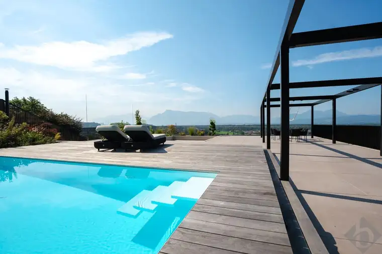 Luxuriöses Penthouse mit Terrasse der Superlative vor den Toren der Stadt Salzburg