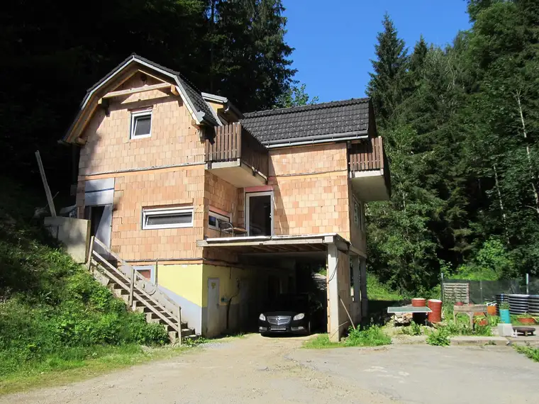 RESERVIERT! WOHNHAUS, WIRTSCHAFTSGEBÄUDE UND ROHBAU IN IDYLLISCHER LAGE