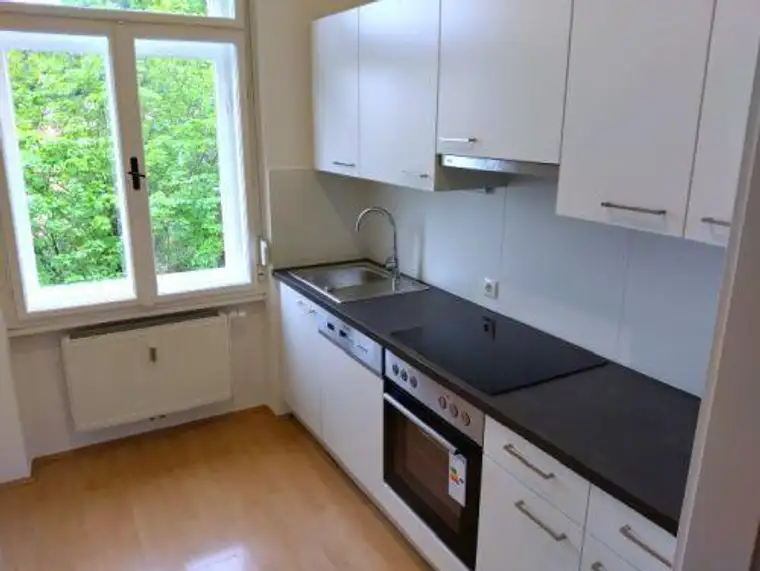 GEIDORF: Sonniger 2 ZIMMER-Altbau, extra Küche neu möbliert, Bad mit Dusche / WC, Lift, nähe KF-Uni!