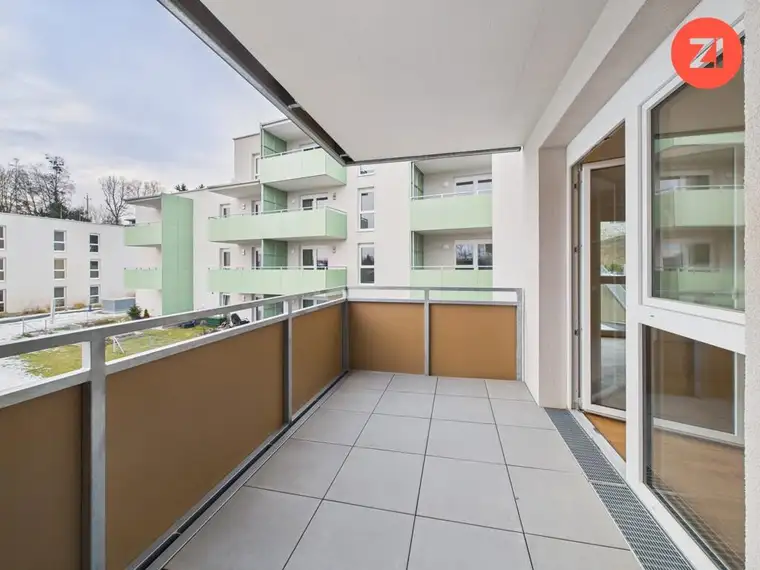 Zuhause am Inn – Geförderte 3 ZI-Wohnungen mit Balkon &amp; Tiefgaragenparkplatz