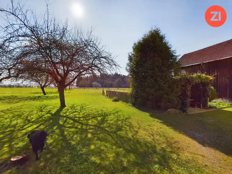 IDYLLISCHES SACHERL IN TRAUMLAGE MIT ca. 4300 m² BAULAND ZWISCHEN WELS UND LINZ