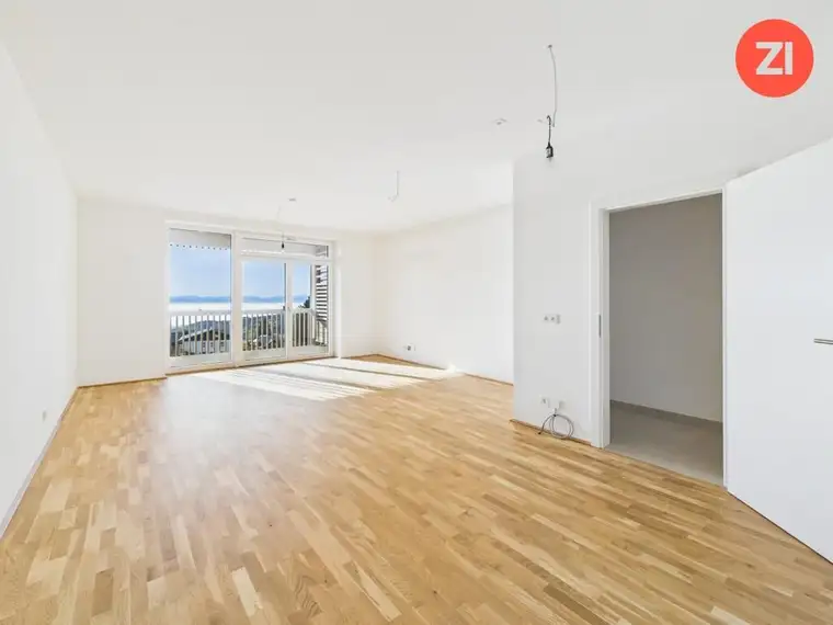 *Über der Nebelgrenze* 4 Zimmer Wohnung mit Außenflächen mit Linz Blick