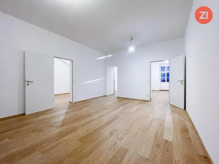 Generalsaniert 3- Zimmer Wohnung mit Terrasse zum Innenhof im Linzer Zentrum - Landestheater