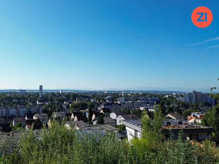 Einzigartige Hanglage. Atemberaubender Fernblick. Ihr zukünftiges Refugium in Leonding auf 2127 m²