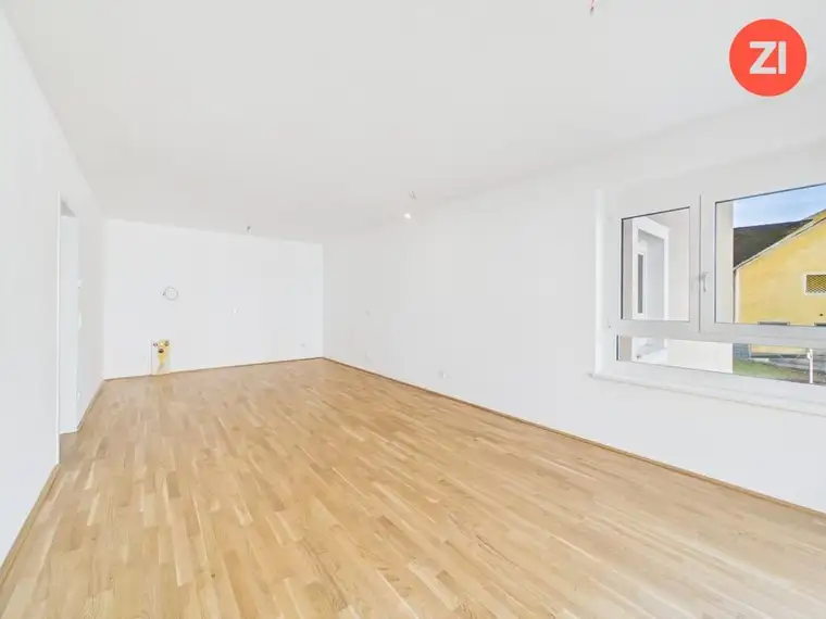 Geförderte 3-Zimmer-Wohnung mit Tiefgaragenparkplatz &amp; Balkon in Gallspach. Erstbezug!