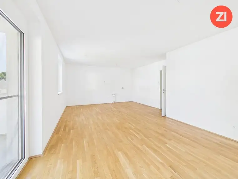 Geförderte 3-Zimmer-Wohnung im Zentrum von Kremsmünster mit Tiefgaragen-PP und Freistellplatz