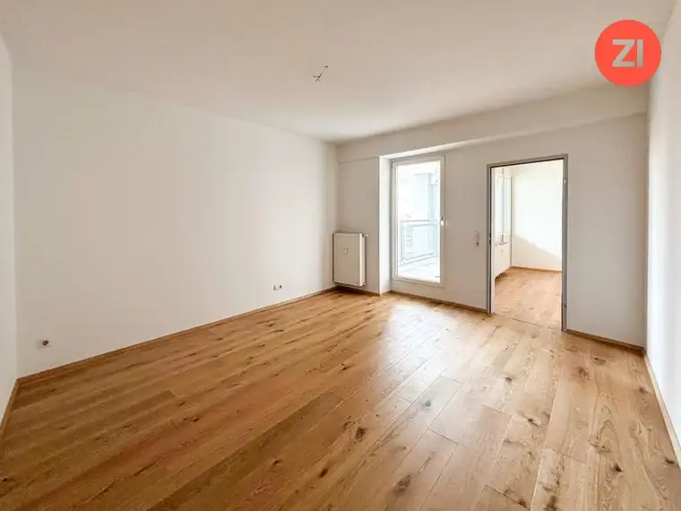 Zentrale 2-Zimmer-Loggiawohnung mit Küche – Wohnen mitten in Linz
