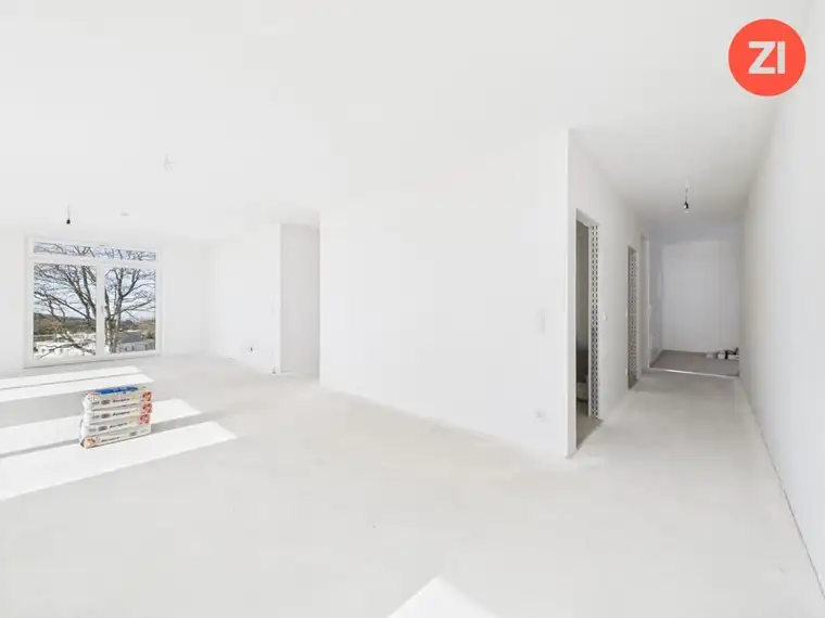 *Über der Nebelgrenze* 4-Zimmer Wohnung mit Balkon - Blick auf Linz