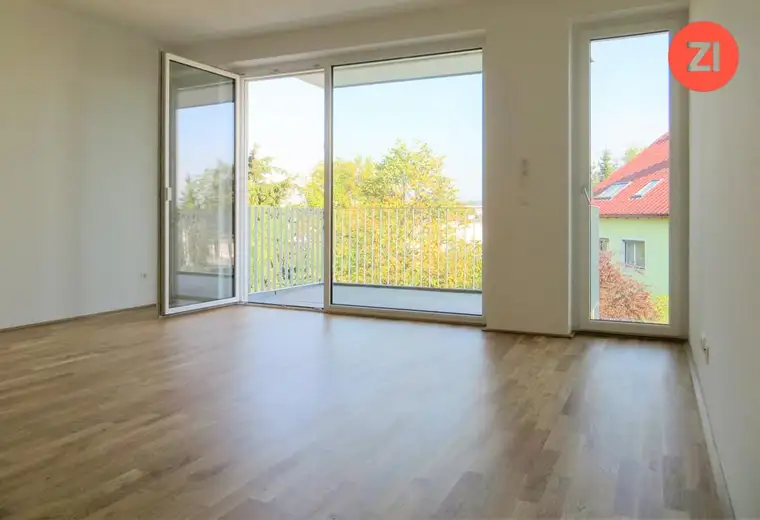 Schicke Neubau 2 ZI-Wohnung mit Küche u. Balkon