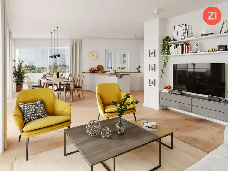 "Nestroy - Traun" - Hier beginnt Dein neues Kapitel!Stylische 3 Zimmer Wohnung auf 66 m² !