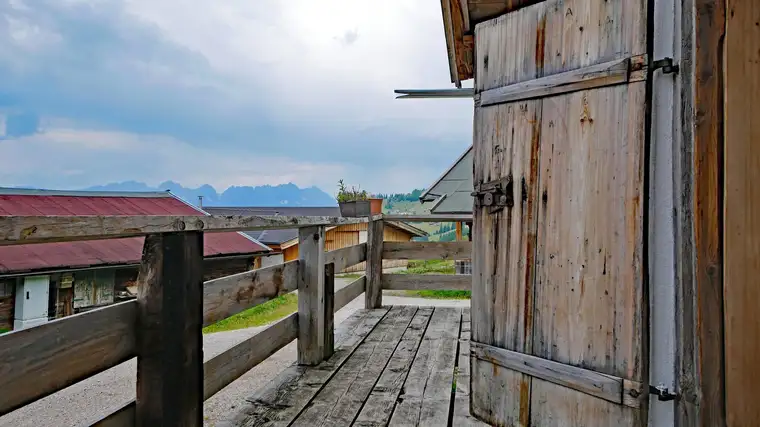 Herrliche Almhütte an der Skipiste