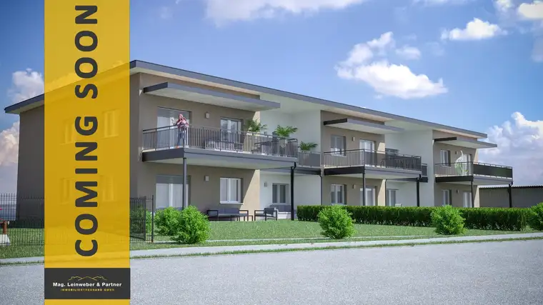 Leistbare sonnige 2 - 3 Zimmer Wohnungen mit großzügigen Balkon / Loggia oder Terrasse und XXL Gartenanteil in Ried im Innkreis – PROVISIONSFREI