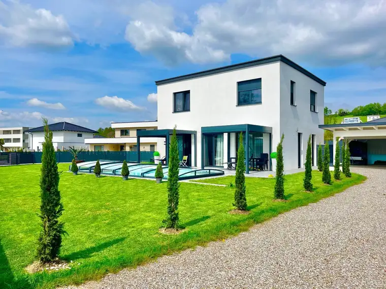 Moderne leistbare Luxusvilla Baujahr 2022 die wirklich keine Wünsche offen lässt Mühlbach /Kirchheim im Innkreis