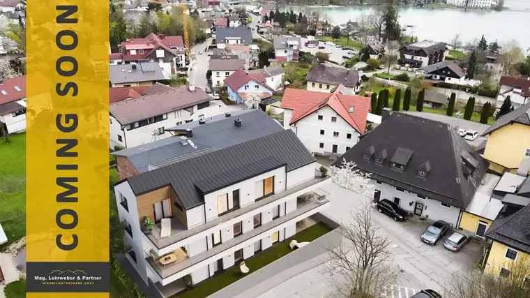 COMING SOON: LEISTBARES ATTERSEEFEELING PUR! 3 exklusive Neubau–Eigentumswohnungen mit Garten/Loggia/Terrasse und Seeblick im Zentrum von Seewalchen