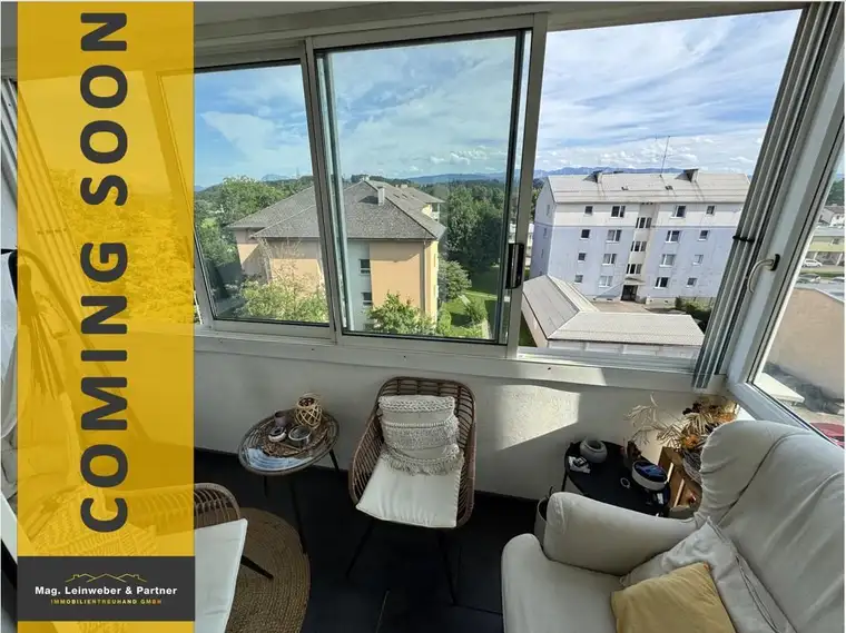COMING SOON! Sehr sonnige und gemütliche 4-Zimmer Wohnung mit verglastem Balkon in beliebter Siedlungslage Stelzhammerstraße / Timelkam