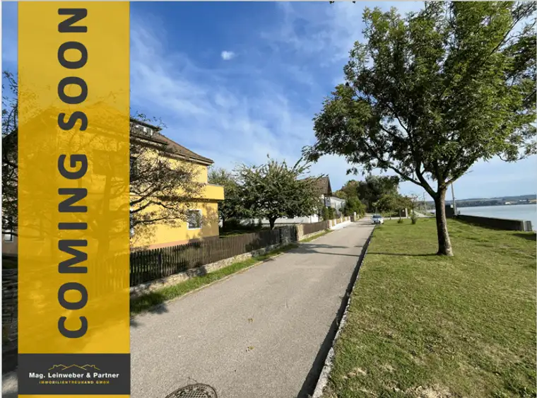 COMING SOON! Idyllisches Haus mit 2 Wohneinheiten in einzigartiger Lage direkt an der Donau möchte aus dem Dornröschenschlaf geweckt werden