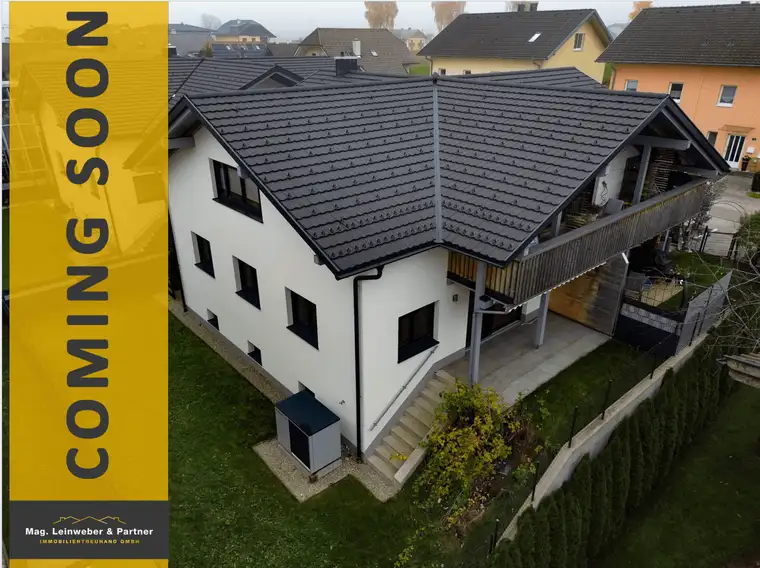 Exklusive 3 Zimmer Neubauwohnung mit XXL-Eigengarten, 2 KFZ - Abstellplätze in St. Georgen - nur wenige Minuten zum Attersee