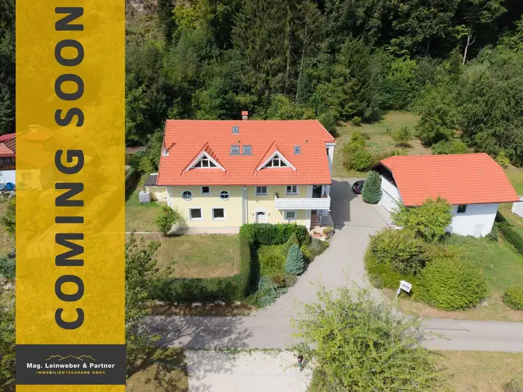 COMING SOON! Idyllisches großzügiges Landhaus mit Einliegerwohnung / Praxis, Doppelgarage und XXXL 7.273 m² Grundstück in wunderschöner Waldrandlage in Frankenburg am Hausruck