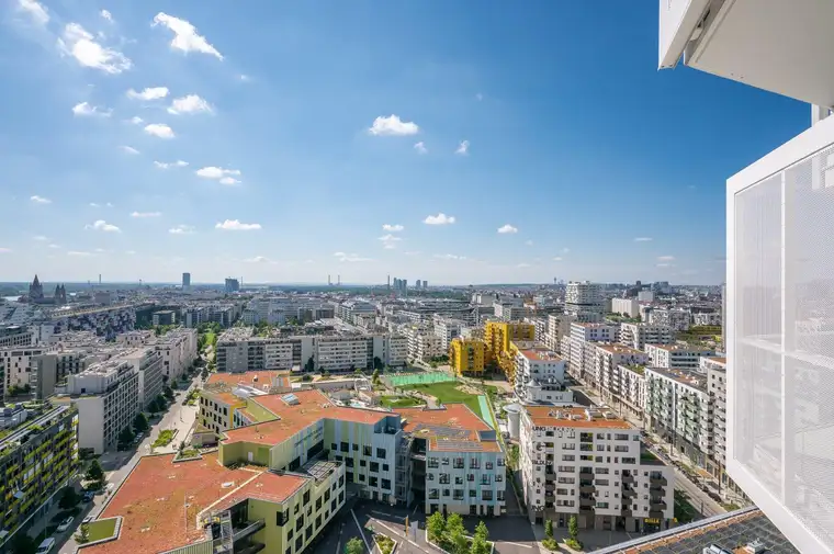 URBAN mit WEITBLICK mitten im Nordbahnviertel! (T188)