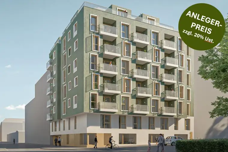 sicheres Investment: exklusiver 2-Zimmer Wohngenuss mit Schrankraum in top City Lage