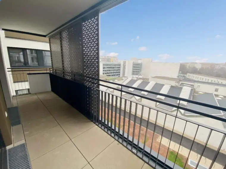 Balkontraum mit Fernsicht - 3 Zimmer Neubau beim Donaukanal