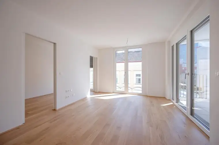 LILIE: südseitiger 2-Zimmer-Wohngenuss mit Loggia &amp; smarter Raumaufteilung