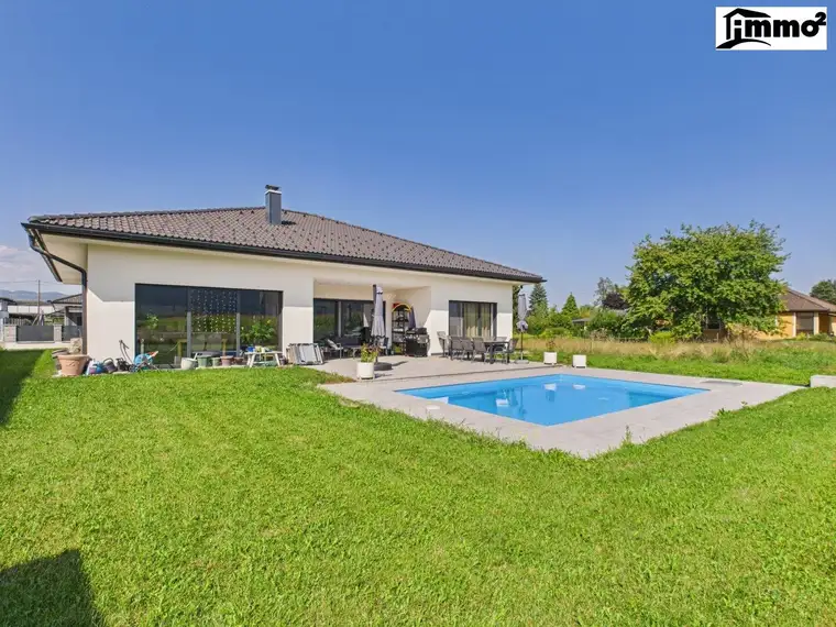 Wunderschöner Bungalow in absoluter Ruhelage mit mega Aussicht - Nähe Klagenfurt