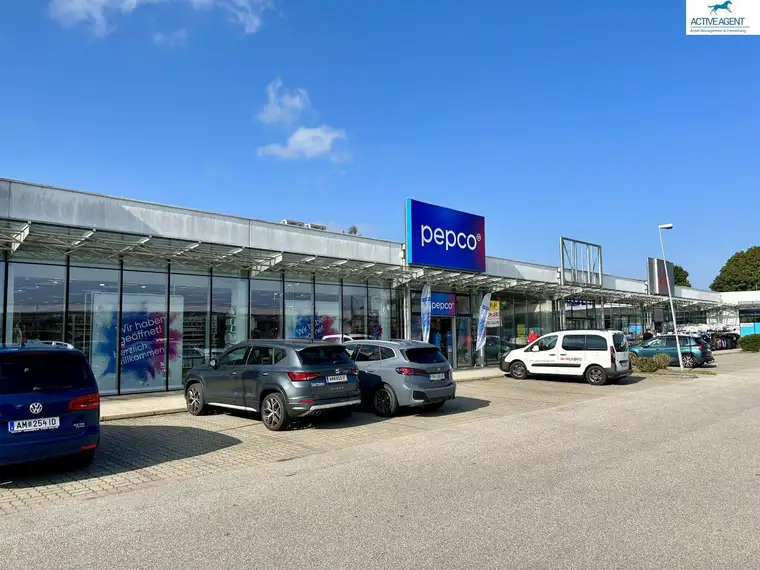 Top 1A Geschäftsfläche mit 474m2 bzw. 900m2 im FMZ St. Valentin (ehm. Pepco)