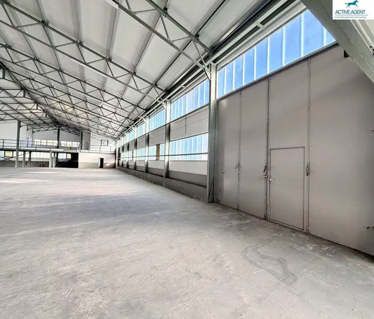 Neue, günstige, große (1.267m2) Lager/Produktionshalle nähe Flughafen Schwechat zu vermieten!