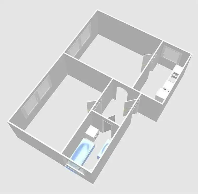 2 Zimmer Wohnung 54m² (WG-tauglich, provisionsfrei), Innsbruck Pradl/ Amras
