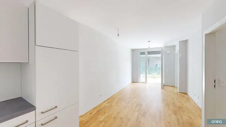orea | Ruhige 2-Zimmer-Gartenwohnung mit Terrasse im 22. Bezirk | Smart besichtigen · Online anmieten