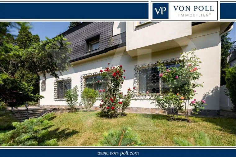 Wunderschönes Grundstück mit Villa in Grünlage von Dornbach