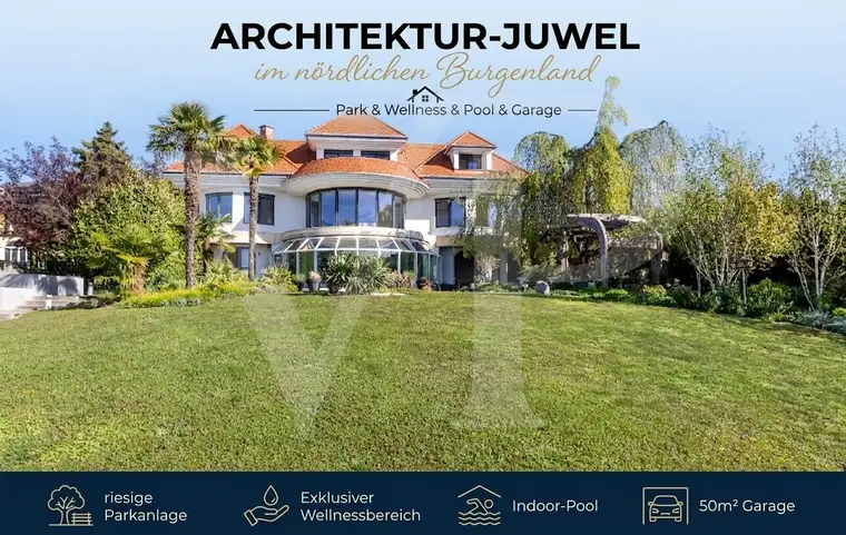 Exklusives Anwesen in absoluter Bestlage – Architekturvilla im nördlichen Burgenland