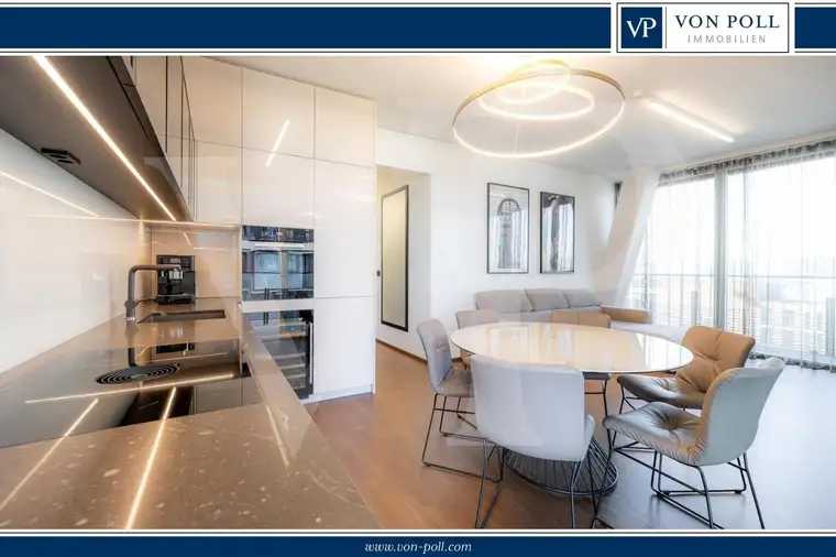 Designer Apartment im 11. Stock des Triiiple Towers – Lifestyle mit Aussicht