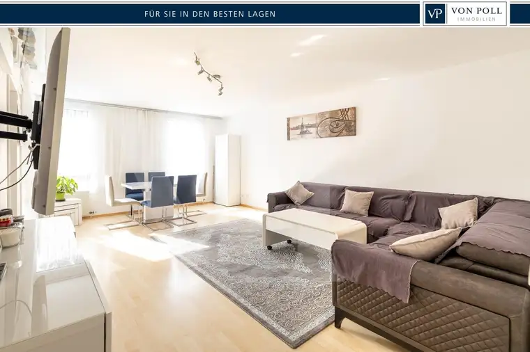Blick ins Grüne - 4 Zimmer Wohnung mit Loggia