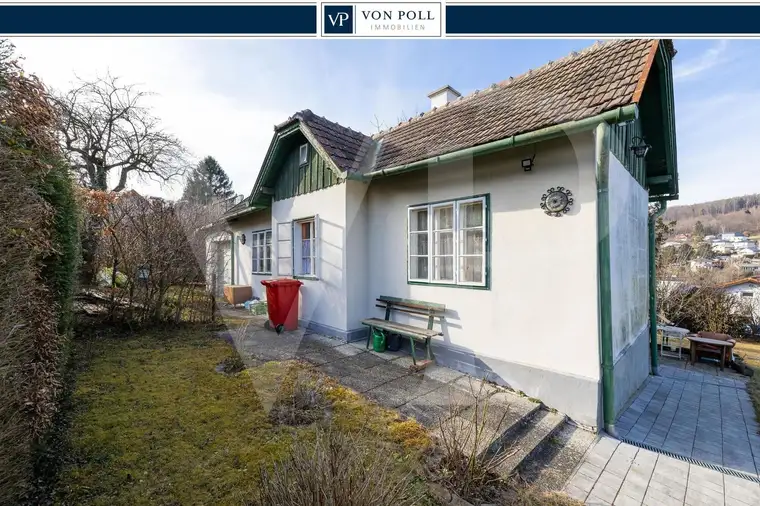 Charmantes Sanierungsobjekt in Eichgraben – Haus mit 1000 m² Grund in Hügellage