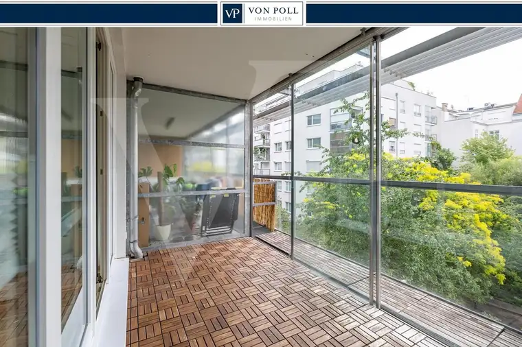 Charmante 2-Zimmer-Wohnung mit Loggia in begehrter Lage nahe dem Augarten